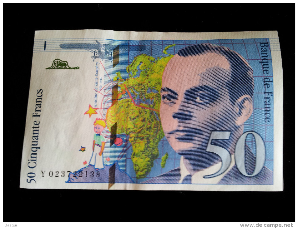 Billet 50 Francs "St Exupery"  -1994 .Y.023 - 50 F 1992-1999 ''St Exupéry''