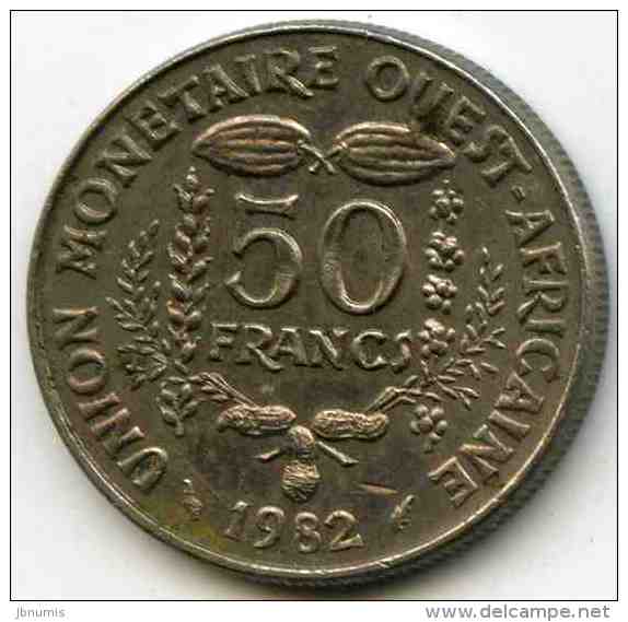 Afrique De L´Ouest West African States Union Monétaire 50 Francs 1982 BCEAO UMOA KM 6 - Autres – Afrique