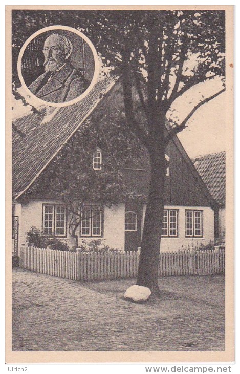 AK Heide I. Holsten - Claus Groth Geburtshaus -1938 (3652) - Heide