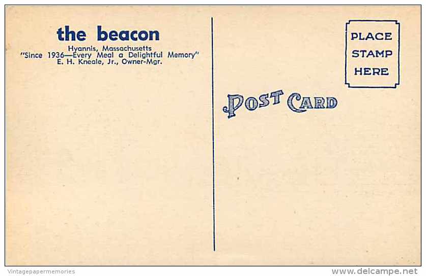 219753-Massachusetts, Hyannis, The Beacon Restaurant - Cape Cod