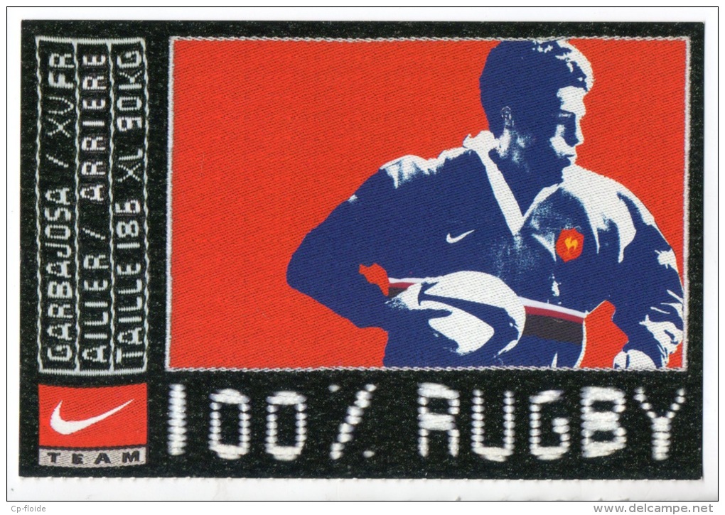 100 % RUGBY . GARBAJOSA / XV FR . NIKE ET SPORT 2000 - Réf. N°5859 - - Rugby