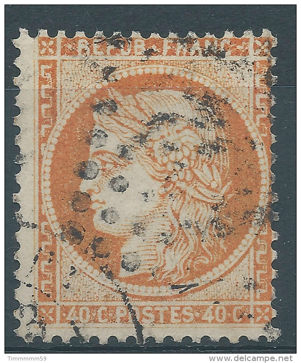 Lot N°25289    Variété/n°38, Oblit GC Et Cachet à Date, Embriquement NORD EST - 1870 Siege Of Paris