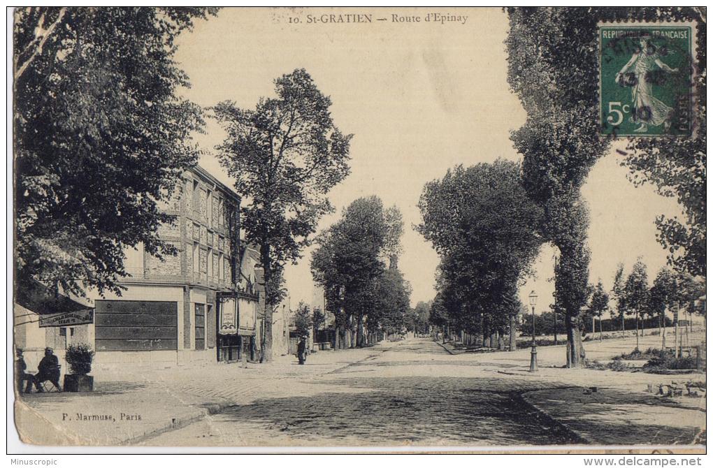 CPA 95 - Saint Gratien - Route D'Epinay - Saint Gratien