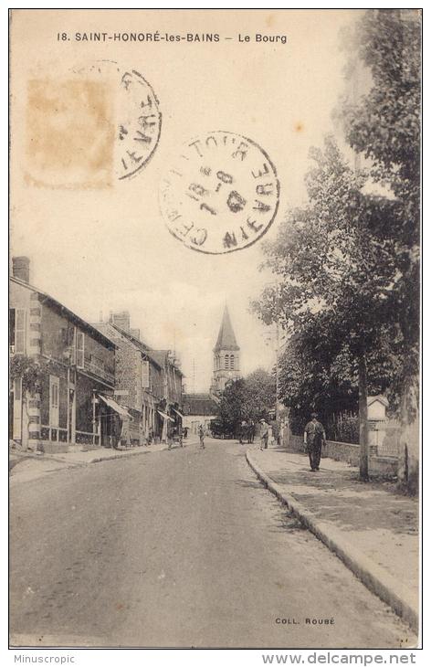 CPA 58 - Saint Honoré Les Bains - Le Bourg - Saint-Honoré-les-Bains