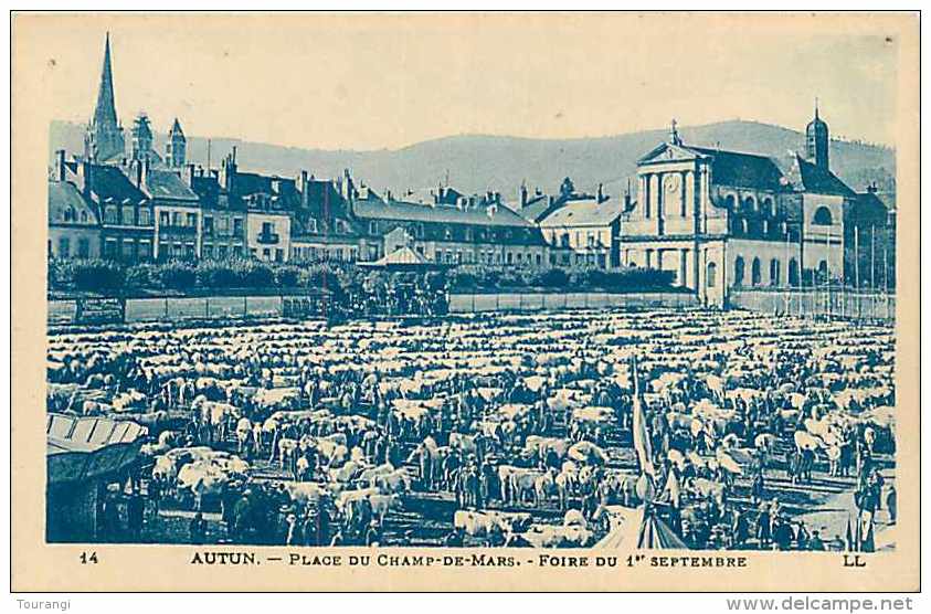 Mai14 64: Autun  -  Foire Place Du Champ De Mars - Autun