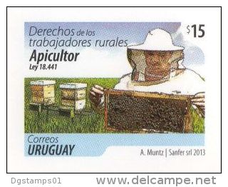 Uruguay 2013 **  Derechos De Los Trabajadores Rurales LEY Nº 18.441. El Apicultor. - Agricultura