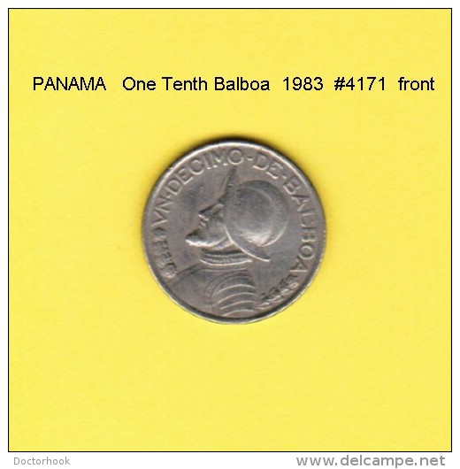 PANAMA   1/10th  BALBOA  1983  (KM # 10A) - Panama