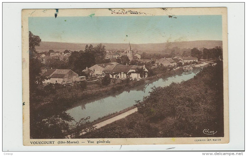 CPA 52 - VOUECOURT - Vue Générale - Très Jolie Vue D'ensemble Du Village - Détails De Maisons - Sonstige & Ohne Zuordnung