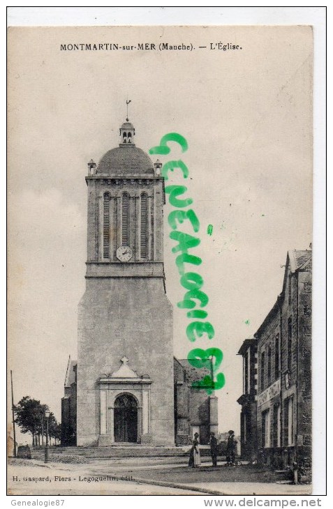 50 - MONTMARTIN SUR MER - L' EGLISE - Montmartin Sur Mer