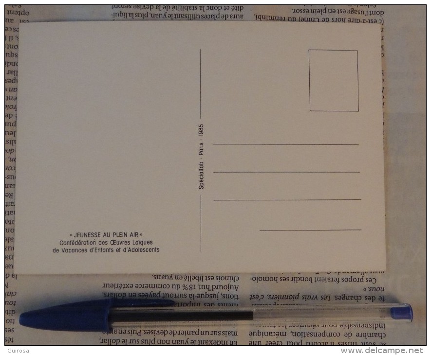 Jeunesse En Plein Air – 1985 - Morvan