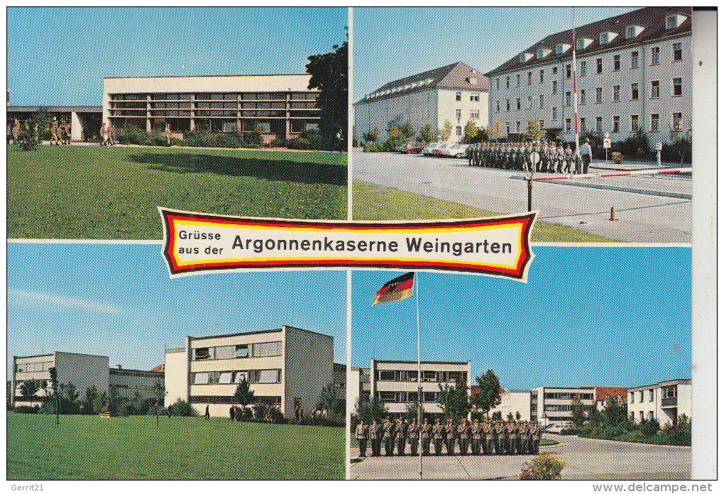 7987 WEINGARTEN, Argonnenkaserne, Tag Der Offenen Tür 1976 - Ravensburg