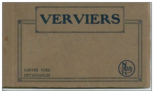 Verviers, Carnet 10 Vue - Verviers