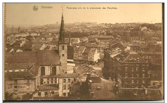 Verviers, Carnet 10 Vue - Verviers