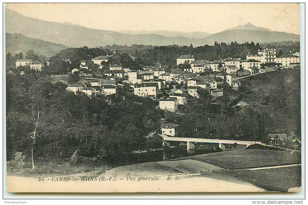 DEP 64 CAMBO LES BAINS VUE GENERALE - Cambo-les-Bains