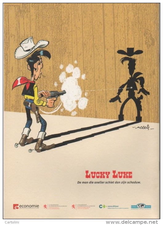 Lucky Luke Sluipend Bedrog Uitgave Economie (zie Scans) - Lucky Luke