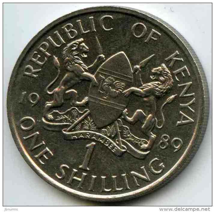 Kenya 1 Shilling 1989 KM 20 - Kenya