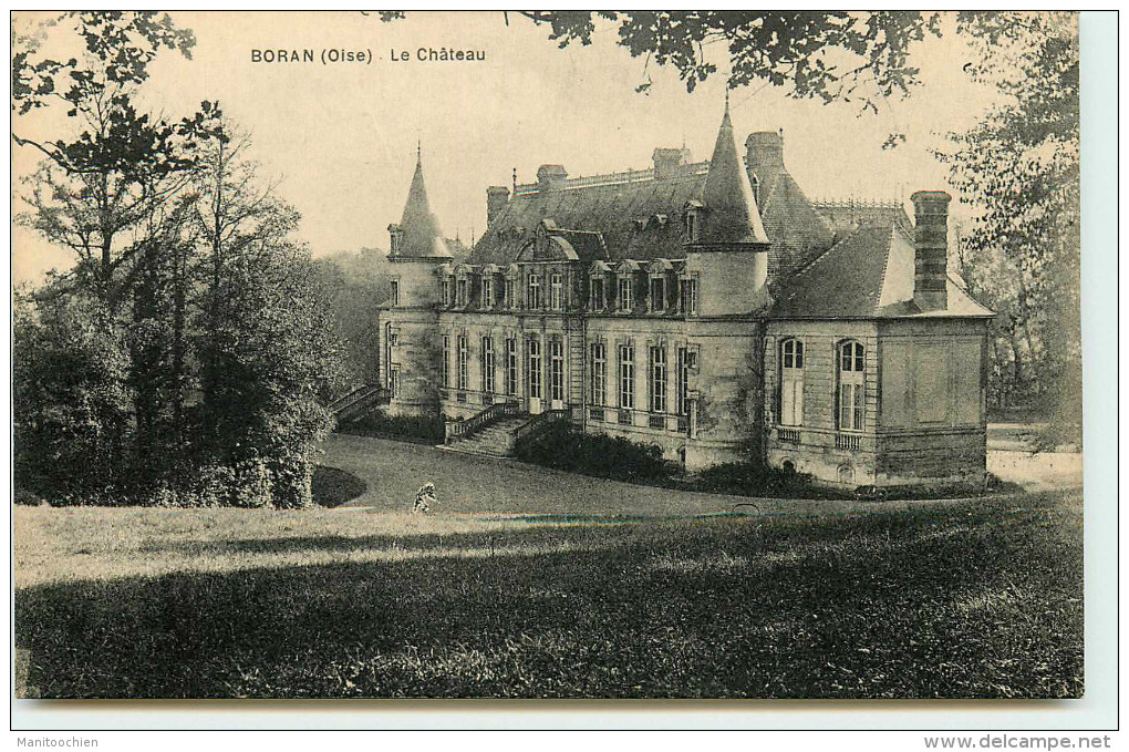 DEP 60 BORAN SUR OISE LE CHATEAU - Boran-sur-Oise