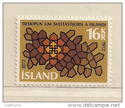 ISLANDE  ( EUIS - 39 )  1972   N° YVERT ET TELLIER  N° 416   N** - Unused Stamps