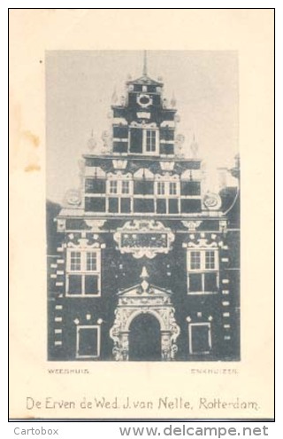 Enkhuizen, Weeshuis    (promotieplaatje Van De Erven De Wed. J.van Nelle, Rotterdam) - Enkhuizen