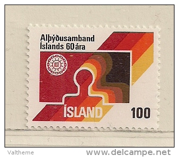 ISLANDE  ( EUIS - 57 )  1976   N° YVERT ET TELLIER  N° 472   N** - Unused Stamps
