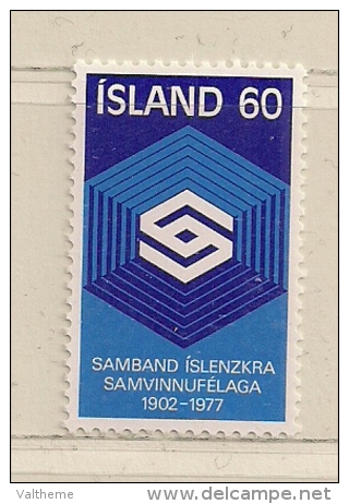 ISLANDE  ( EUIS - 61 )  1977   N° YVERT ET TELLIER  N° 478   N** - Unused Stamps