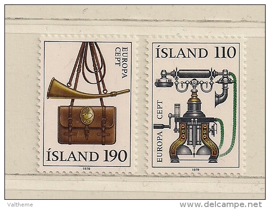 ISLANDE  ( EUIS - 66 )  1979   N° YVERT ET TELLIER  N° 492/493   N** - Unused Stamps