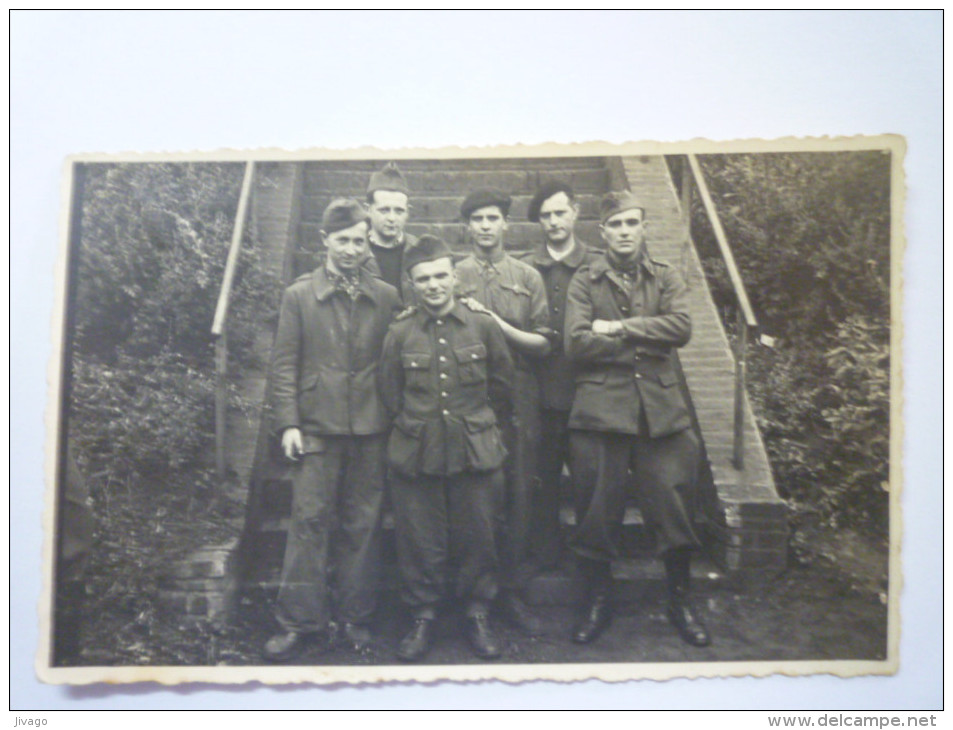 BOCHOLT  :  Carte  PHOTO De  Prisonniers De Guerre   STALAG  VI  F - Bocholt