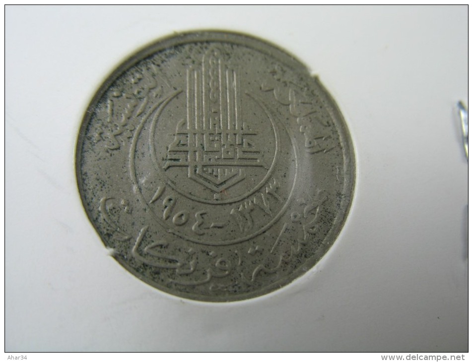 TUNISIA TUNISIE 5 FRANC 1954  LOT 18 NUM  11 - Tunisia