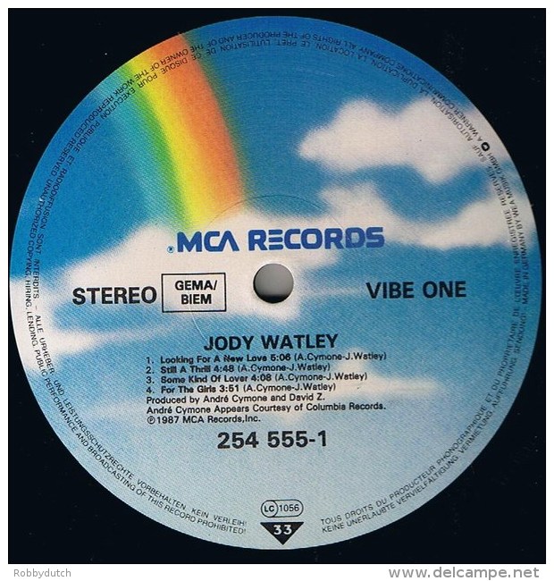 * LP *  JODY WATLEY - SAME (Germany 1987 EX!!!) - Dance, Techno En House