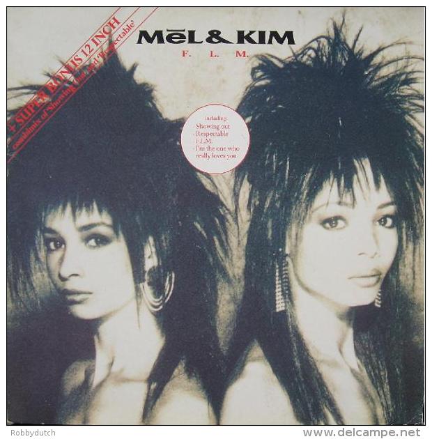 * LP + 12" *  MEL &amp; KIM - F.L.M. (Germany 1987 EX-!!!) - Disco, Pop