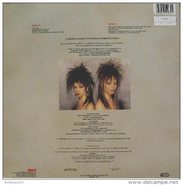 * LP + 12" *  MEL &amp; KIM - F.L.M. (Germany 1987 EX-!!!) - Disco, Pop