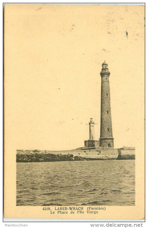 DEP 29 PLOUGUERNEAU LABER WRACH LE PHARE DE L'ILE VIERGE - Plouguerneau