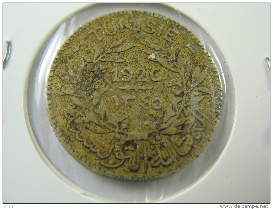 TUNISIA TUNISIE 1  FRANC 1926   LOT 18 NUM  17 - Tunisie