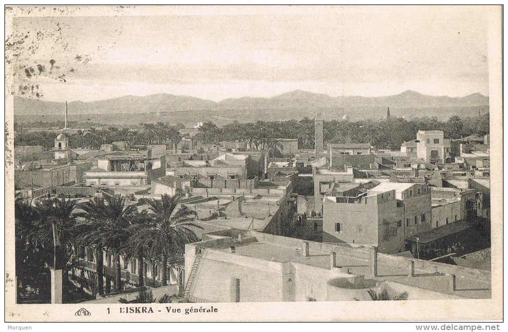 8136. Postal BISKRA (Algerie) 1925 A Saint Cloud - Cartas & Documentos