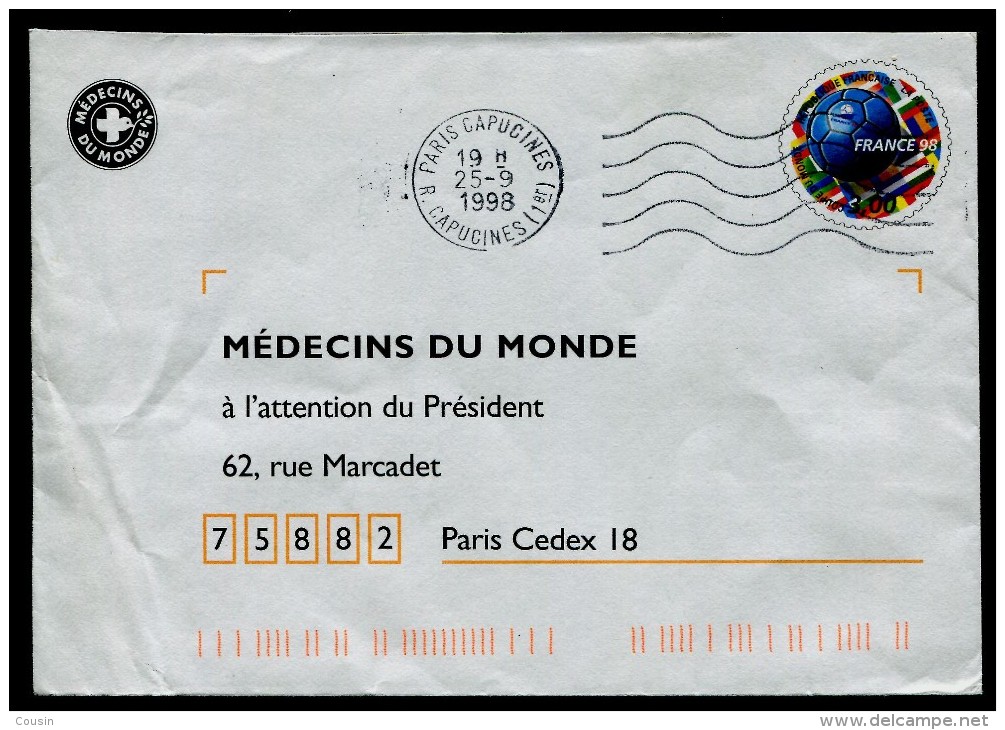 Médecins Du Monde  Ballon  908  508/988 - Prêts-à-poster: TSC Et Repiquages Semi-officiels