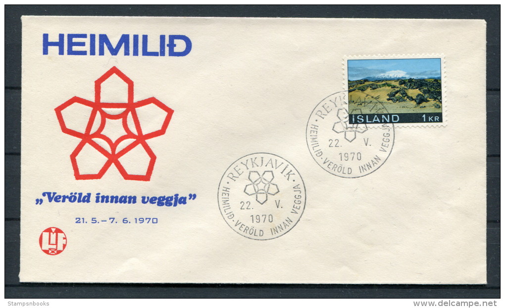 1970 Iceland Reykjavik Cover - Covers & Documents