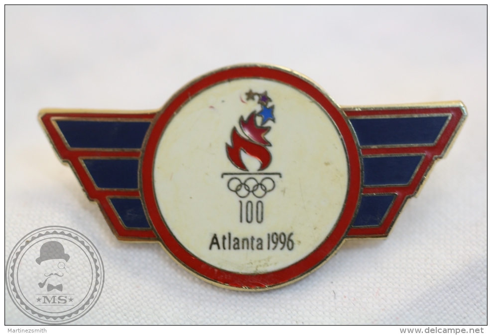 Olympic Games  Atlanta 1996 - Pin Badge  - #PLS - Juegos Olímpicos