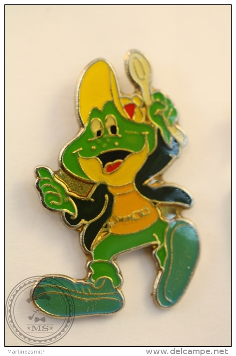 Kellogs Cereals Smacks Frog - Advertising Pin Badge - #PLS - Food