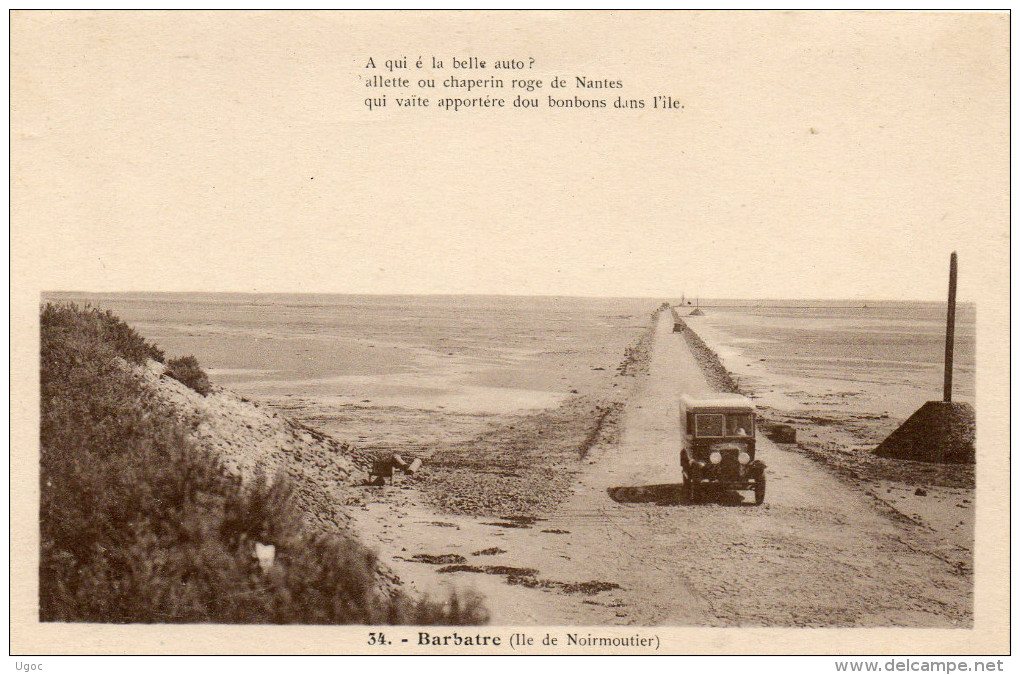 CPA  - 85 - BARBATE - 122 - Ile De Noirmoutier