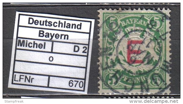 Bayern Mi. Dienst 2 O - Other & Unclassified