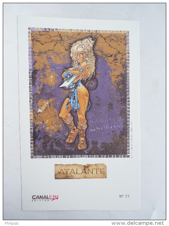 EX LIBRIS - CRISSE - ATALANTE - CANAL BD N°77 - Illustratori A - C