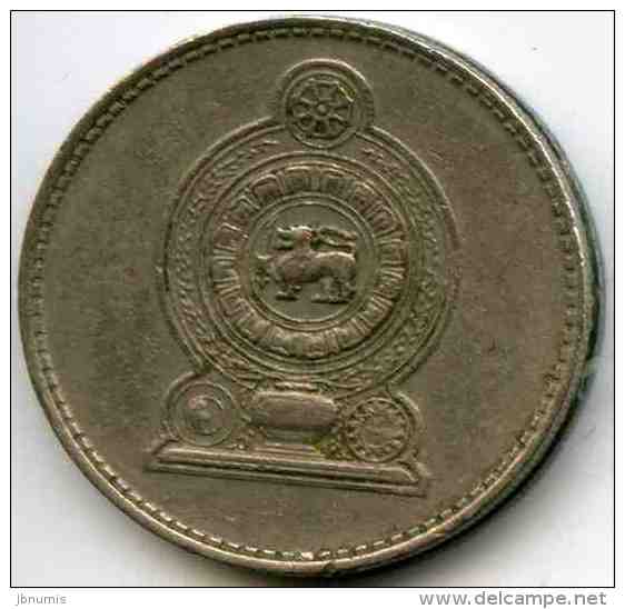 Sri Lanka 50 Cents 1978 KM 136.1 - Sri Lanka