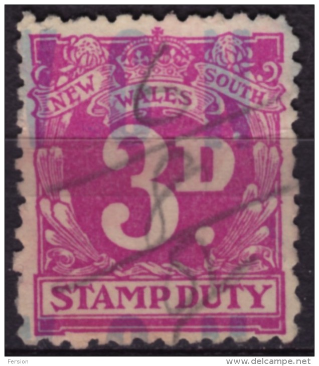 New South Wales - Revenue / Duty Stamp - Used - Oblitérés