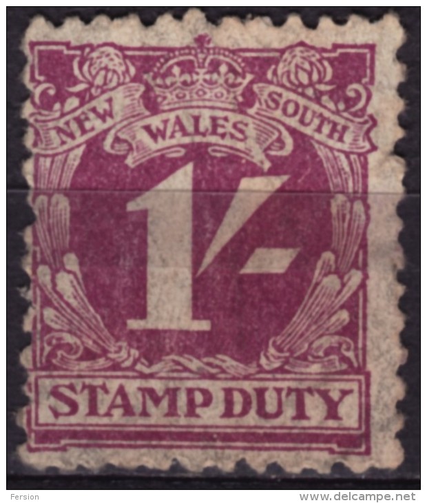 New South Wales - Revenue / Duty Stamp - Used - Usati