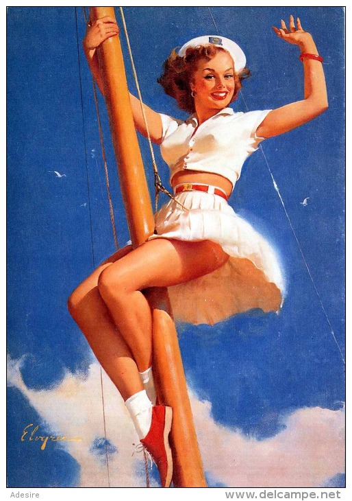 GIL ELVGREN - Anchors A Wow, 1967, Repro 1996 The Great American Pin-Up, Benedikt Taschen Verlag - Pin-Ups