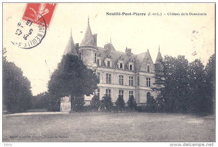 37, Neuillé-Pont-Pierre, Château De La Donneterie - TTBE - Neuillé-Pont-Pierre