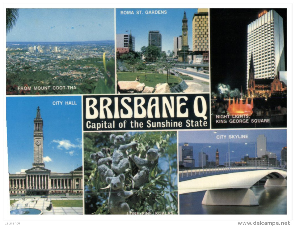 (PH 855) Australia - QLD - Brisbane 6 Views With Koala - Brisbane