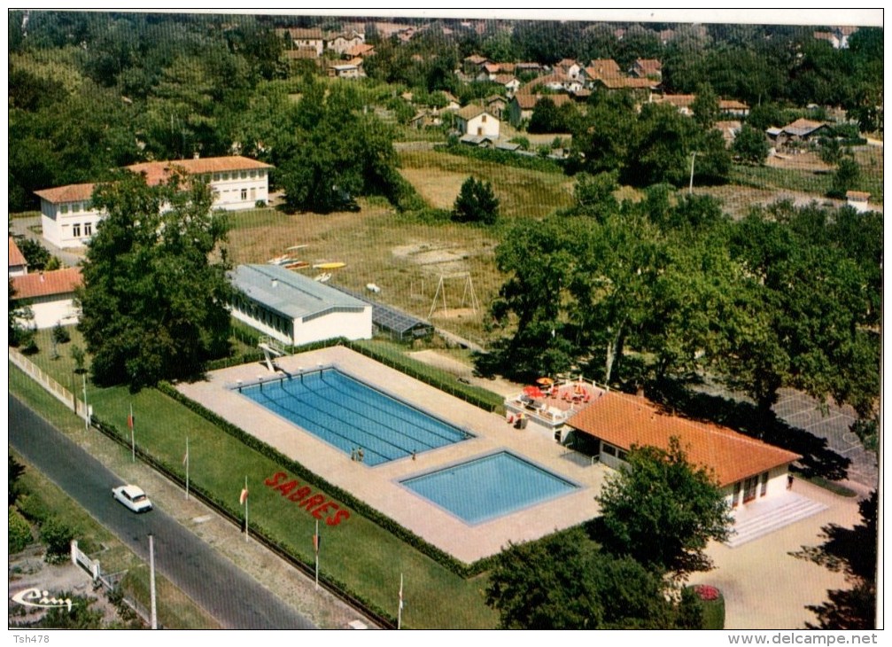 40---SABRES---vue Aérienne--la Piscine--voir 2 Scans - Sabres