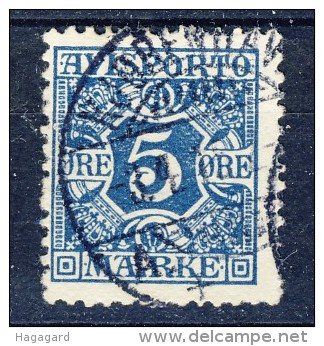 ##C2705. Denmark 1907. Newspaper Dues. Michel 2X. Cancelled(o). Perforation Fault. - Postage Due