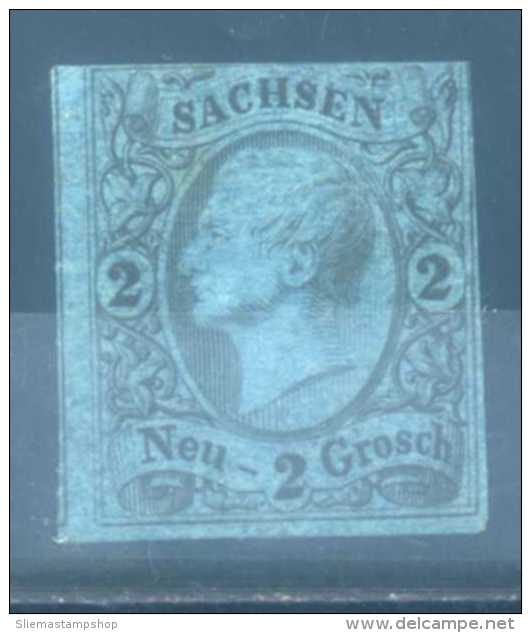 SAXONY - 1855 JOHANN I, 2NGR - Saxony